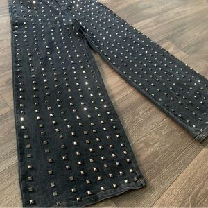 Studded Black Women Jeans